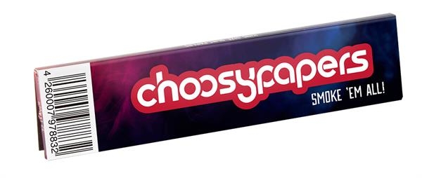 Choosypapers King Size Slim Zigarettenpapier choosypapers Smoke